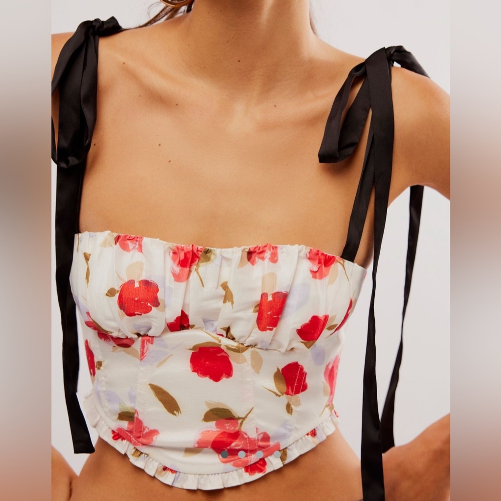 NWT For Love & Lemons Free People Gayane Bustier